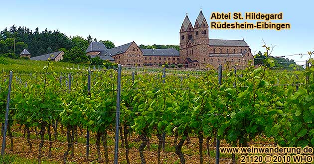 Klosterkirche der Benediktinerinnenabtei St. Hildegard in Rdesheim-Eibingen